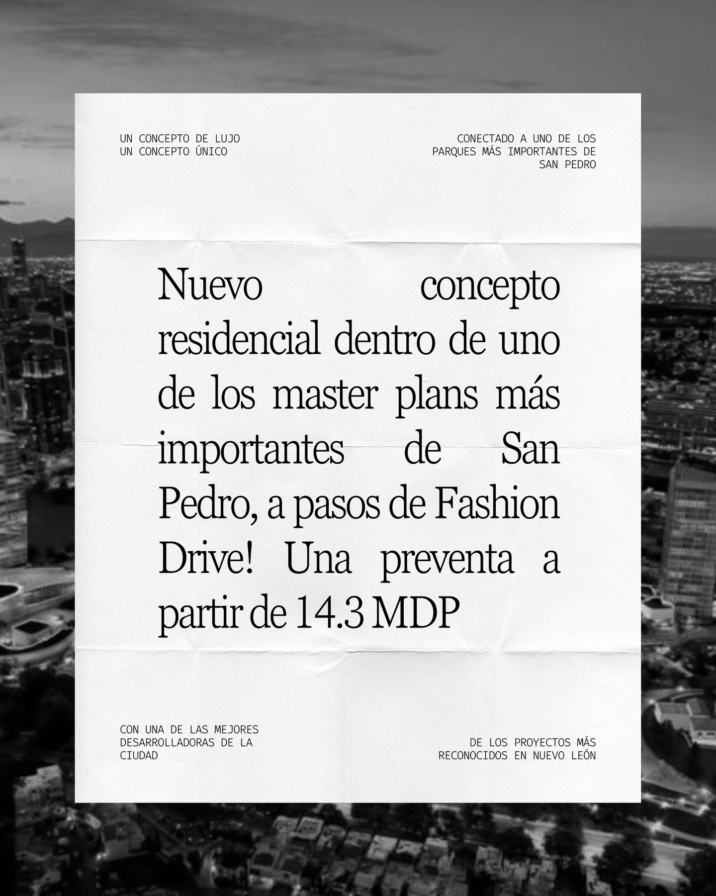 Nuevo concepto residencial Avitare