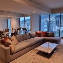 Sala residencial de lujo